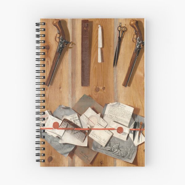 Item preview, Trompe L'oeil with Guns by Carl Hofverberg, Swedish, 1737 designed and sold by Shapes-Mania.