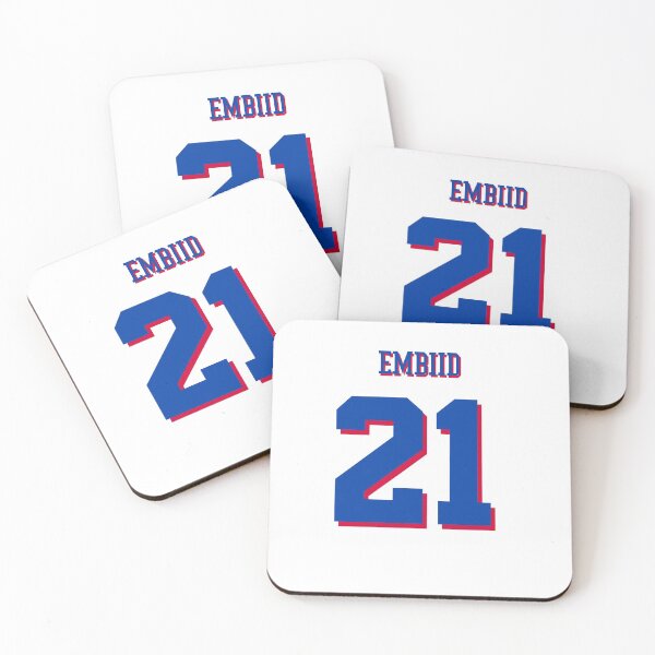 Item preview, Joel Embiid Game Time Jersey | No. 21 designed and sold by Desznr.