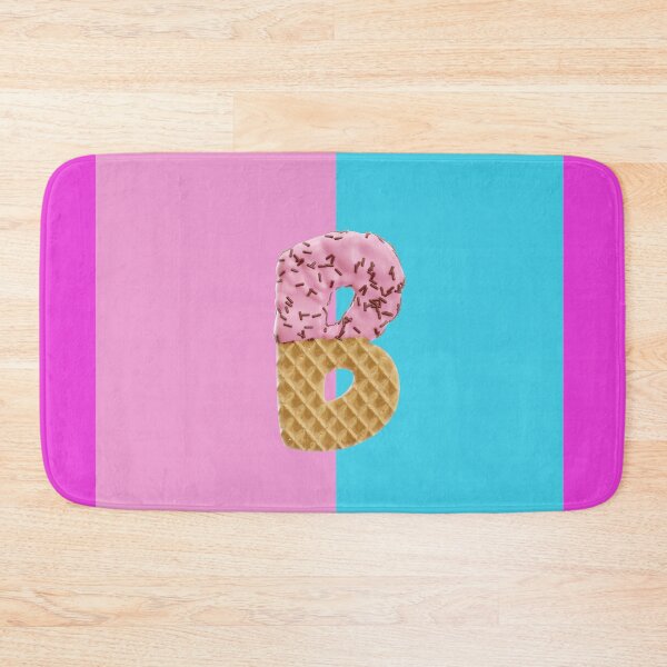 Item preview, Initial "B" Alphabet Monogram Ice Cream Design designed and sold by Freestylist.