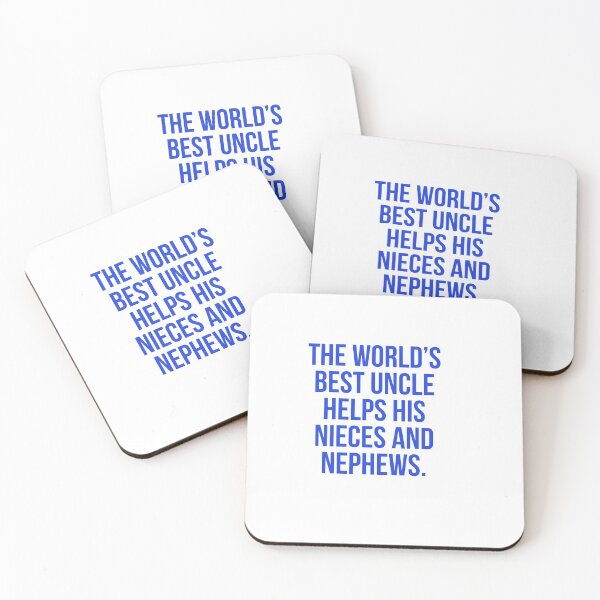 Item preview, The world's best uncle. Custom design. designed and sold by Andrew Hopgood.