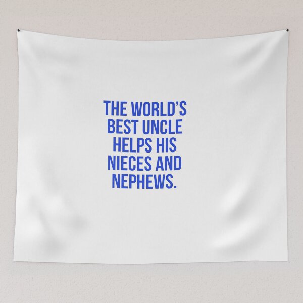 Item preview, The world's best uncle. Custom design. designed and sold by Andrew Hopgood.