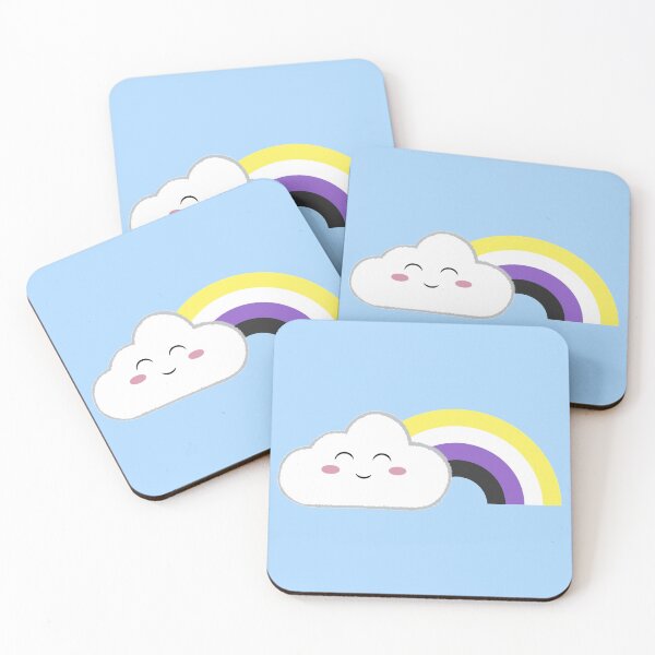 Item preview, Copy of LGBTQ+ Cloud (non-binary) designed and sold by PansArt.