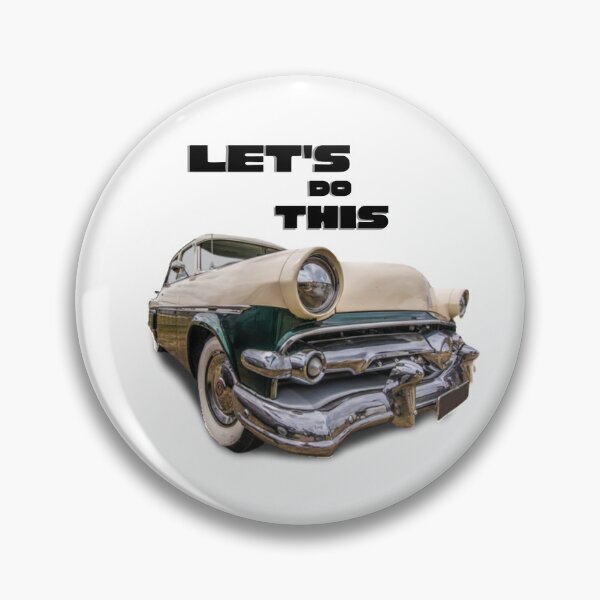 Item preview, Vintage Car Racer "Let's do this" designed and sold by AMS-ART.
