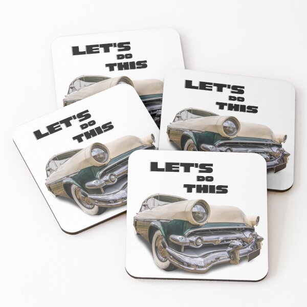 Item preview, Vintage Car Racer "Let's do this" designed and sold by AMS-ART.