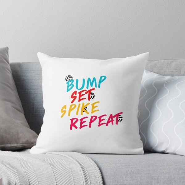 Item preview, Bump Set Spike Repeat Volleyball Shirt designed and sold by healthyplus9.