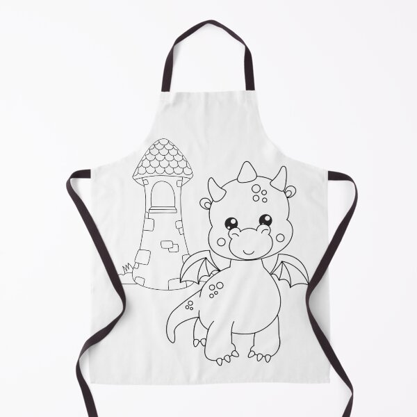 Item preview, cute little Dragon Coloring T-Shirt great for children birthday designed and sold by Kalli-design.