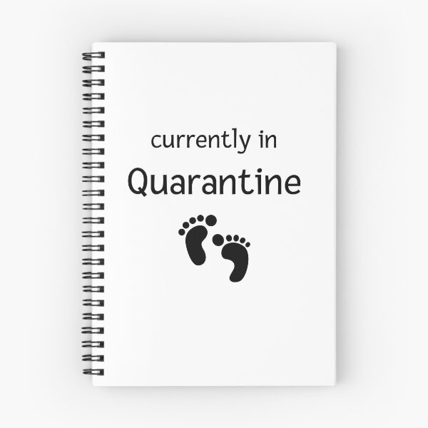 Item preview, Funny Pregnancy Quote Currently in Quarantine designed and sold by mimosadesigns.