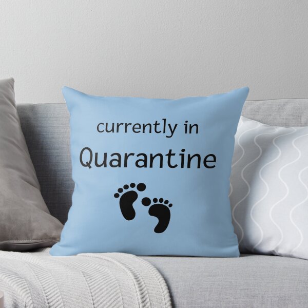 Item preview, Funny Pregnancy Quote Currently in Quarantine designed and sold by mimosadesigns.