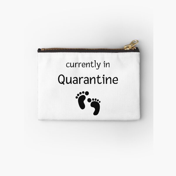 Item preview, Funny Pregnancy Quote Currently in Quarantine designed and sold by mimosadesigns.