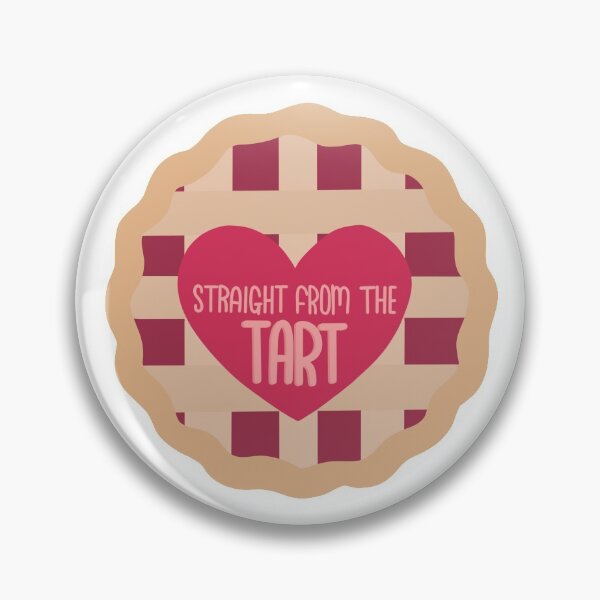 Item preview, Straight From The Tart - Food Pun designed and sold by GoodMoodFood.