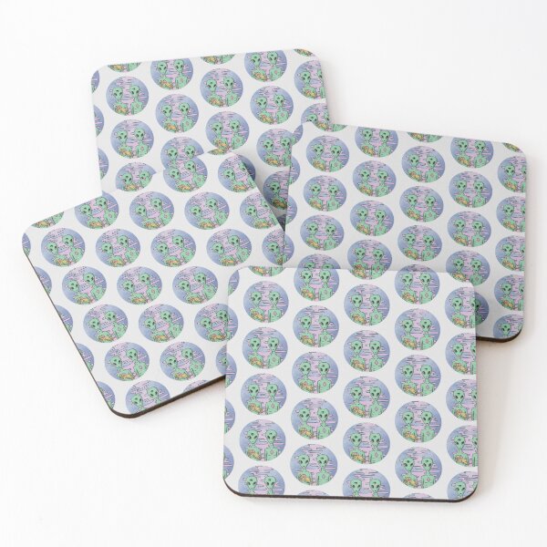Item preview, trippy aliens  designed and sold by hollyrogers.
