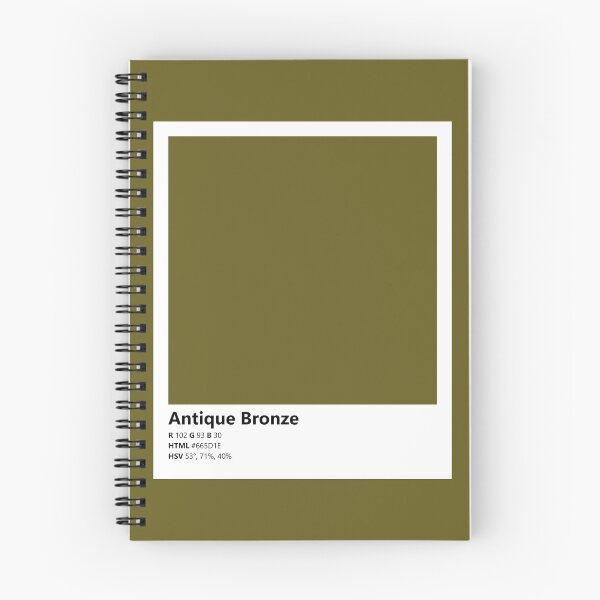Item preview, Color Swatch/Card (Antique Bronze) designed and sold by Pestorian.