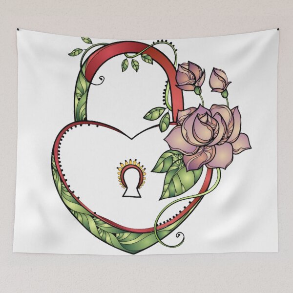 Item preview, Floral Lock Design designed and sold by SKA-Designs.