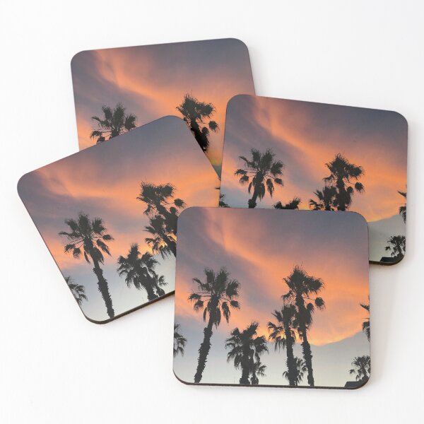 Item preview, Palm Trees Reaching the Sunset Colors designed and sold by Artdianarada.