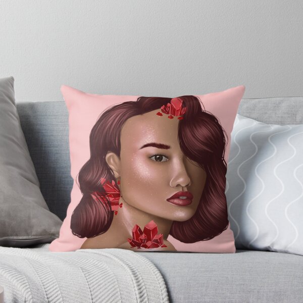 Item preview, Ruby Portrait With Background designed and sold by TheDoggoDraws.