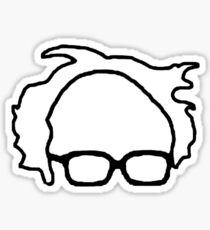 Bernie Sanders 2016 Feel The Bern Sticker Sticker