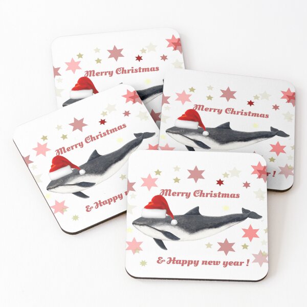 Item preview, Merry Christmas and happy new year Harbour porpoise designed and sold by chloeyzoard.