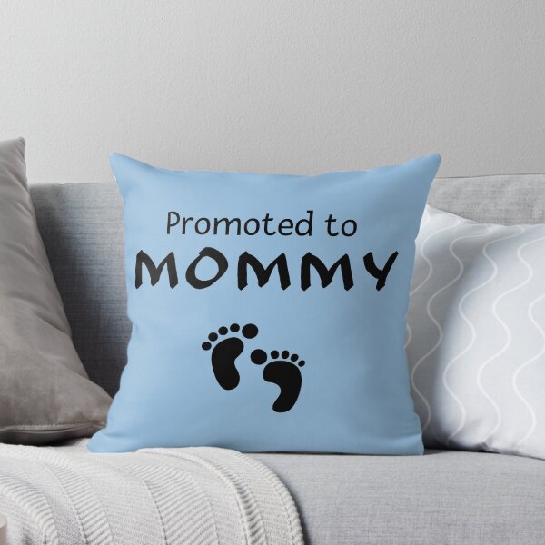 Item preview, Pregnancy Quote Promoted to Mommy designed and sold by mimosadesigns.