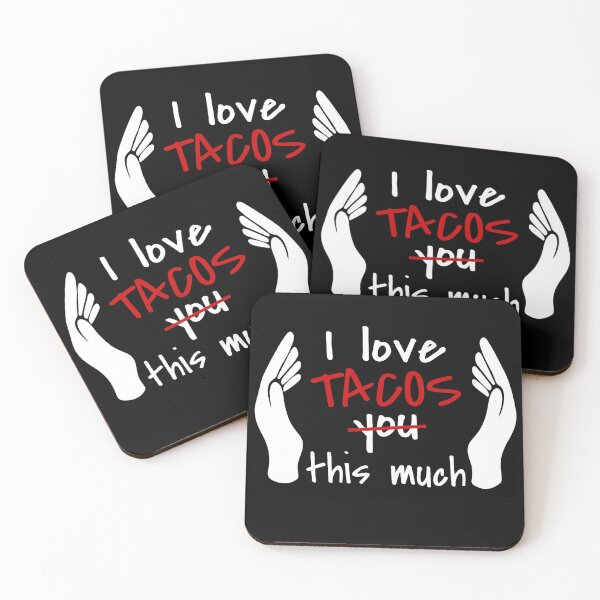 Item preview, I Love Tacos So Much designed and sold by MoonsmileProd.