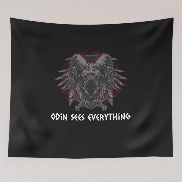 Item preview, Viking Raven - Norse Odin designed and sold by NoelNimmad.