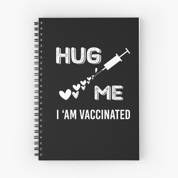 Item preview, hug me i'am vaccinated funny  designed and sold by akirsaid.