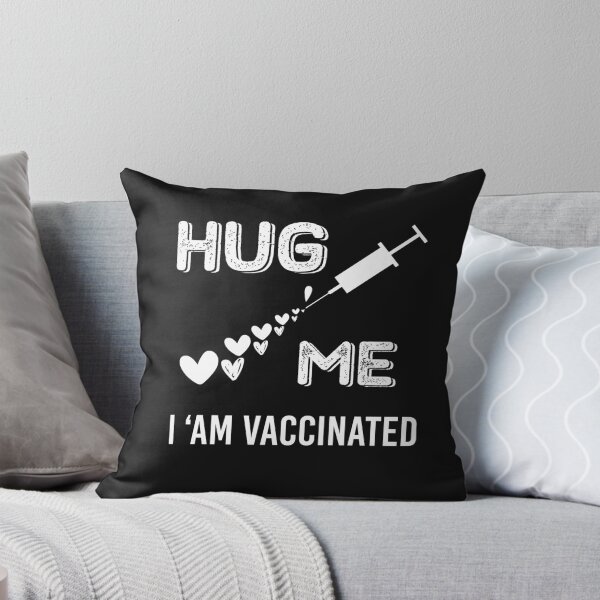 Item preview, hug me i'am vaccinated funny  designed and sold by akirsaid.