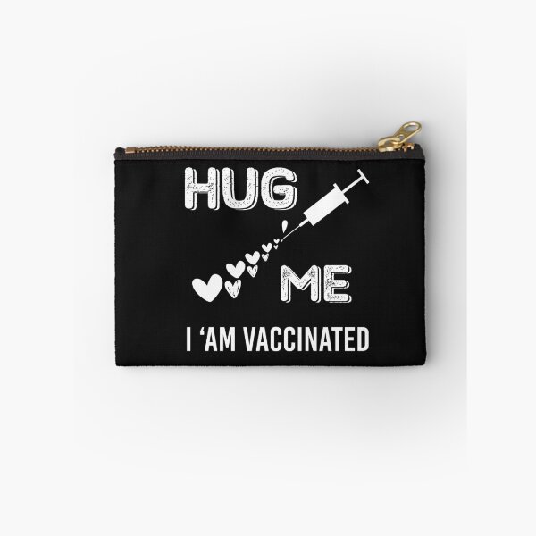 Item preview, hug me i'am vaccinated funny  designed and sold by akirsaid.