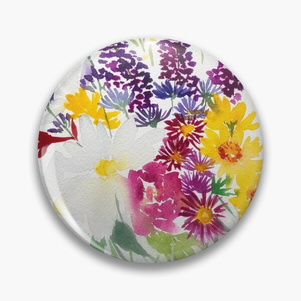 Item preview, Daisy, butterfly bush, lavender, asters designed and sold by KFleDesigns.