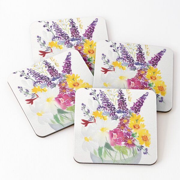 Item preview, Daisy, butterfly bush, lavender, asters designed and sold by KFleDesigns.