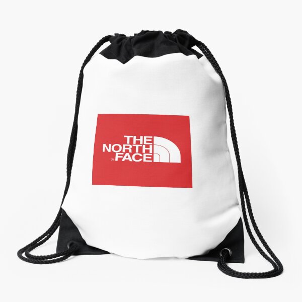 north face drawstring bag