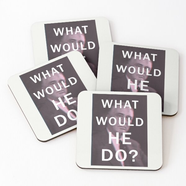 Item preview, FDR Franklin Delano Roosevelt "What Would He Do?" Red/Blue designed and sold by alfshumway.