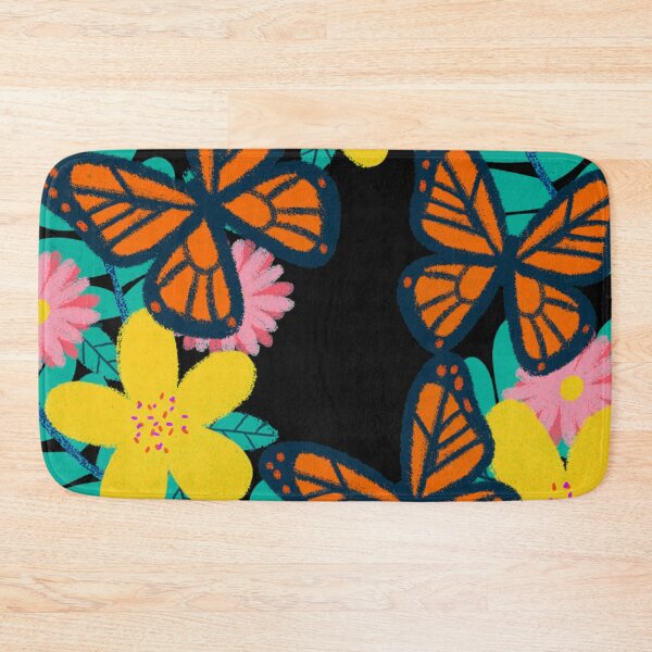 Item preview, Butterflies Flowers Spring Pattern designed and sold by joabaj.