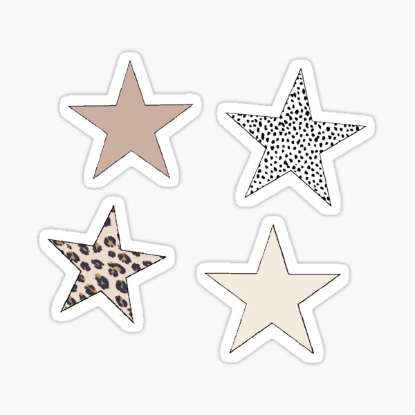 Item preview, neutral stars designed and sold by AlisDesignz.