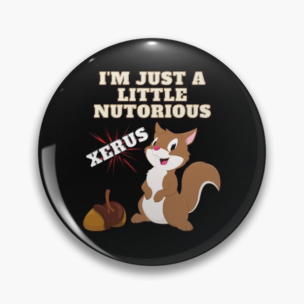Item preview, Xerus, Xerus African Squirrel, I'm Just A Little Nutorious, squirrel, cute, animal, funny, animals, nature, cartoon, wild, flying squirrel, forest, designed and sold by bimmer325.