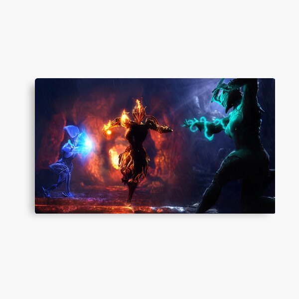 Warframe fan art Canvas Print