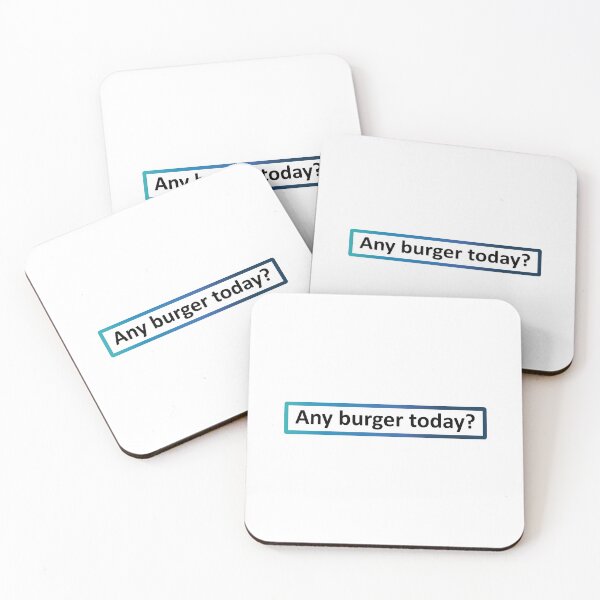 Item preview, Any burger today? designed and sold by SmileMiau.