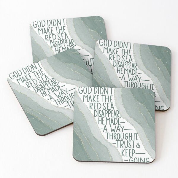 Item preview, Red Sea and Trust Design designed and sold by CCalligraphyCo.