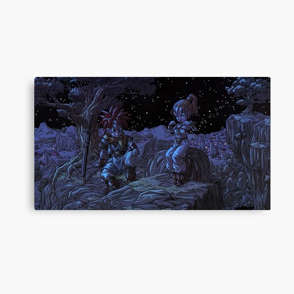 Chrono Trigger Crono /& Marle Canvas Print