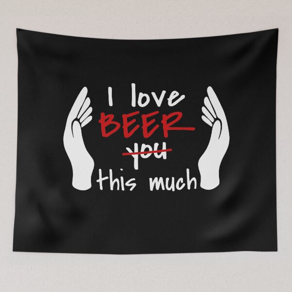 Item preview, I Love Beer So Much designed and sold by MoonsmileProd.