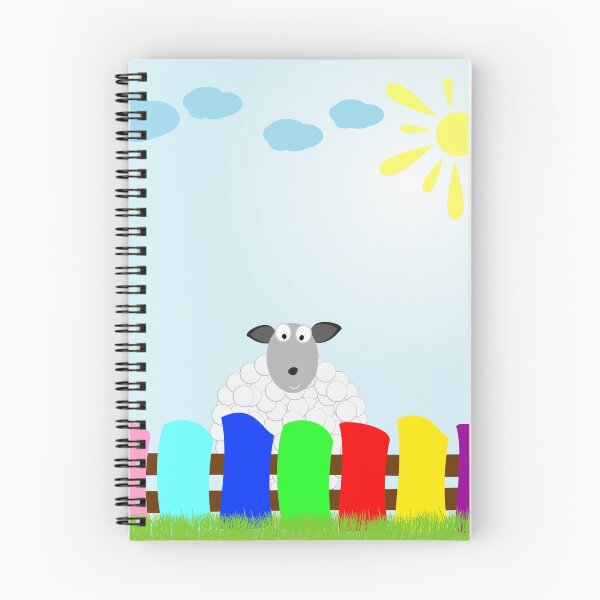 Item preview, white sheep on the lawn designed and sold by elisabetaaa.