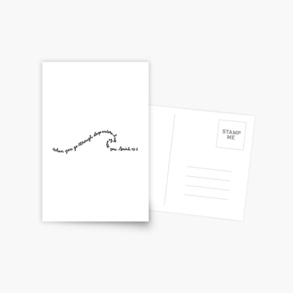 Item preview, Postcard designed and sold by CCalligraphyCo.