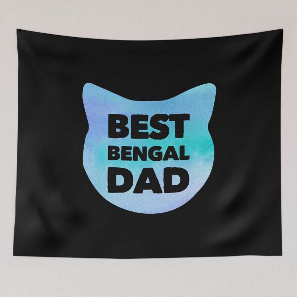 Item preview, Best Bengal Dad- Blue designed and sold by ArqDezines.