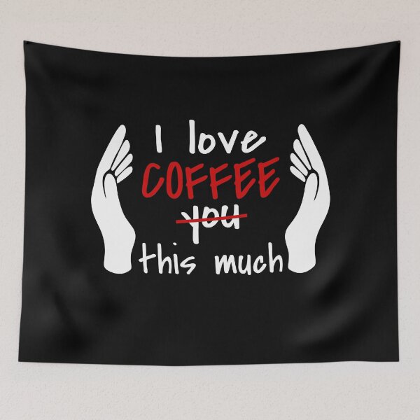 Item preview, I Love Coffee So Much designed and sold by MoonsmileProd.