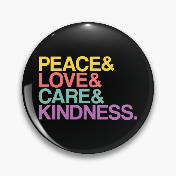 Item preview, Peace Love Care Kindness designed and sold by MagicSpread.