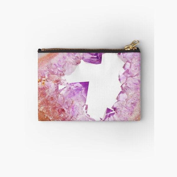 Item preview, Yellow & Purple Agate Druzy designed and sold by TheQuarry.