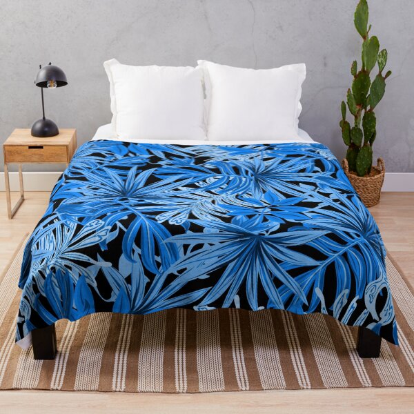 Item preview, Blue Leaf Fashion Print designed and sold by Auto-Prints.
