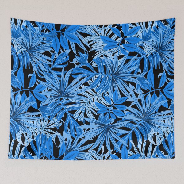 Item preview, Blue Leaf Fashion Print designed and sold by Auto-Prints.