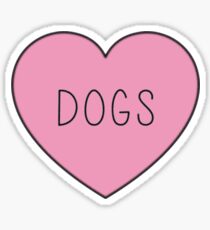 DOGS Sticker
