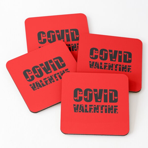 Item preview, Covid Valentine Red designed and sold by DamaliePierre.