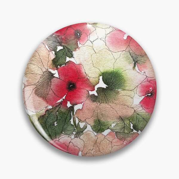 Item preview, Poppies and Rose Gold designed and sold by KFleDesigns.